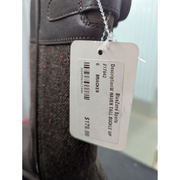 Merrell Haven Tall Buckle WP Boots Womens Bracken Wool/Polyester Upper Waterproo - Picture 3 of 7